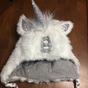 NWOT Justice Unicorn Winter Hat